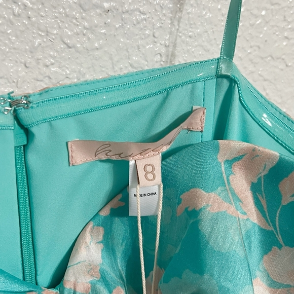 🚨NWT Hutch Anthropologie Phoebe Floral Strapless Maxi Dress - Picture 8 of 12